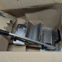 Manual Frozen Meat Slicer Meat Cutter Upgraded Stainless Steel Meat Cleavers Beef Mutton Roll Slicing Machine Vegetable Meat Slicer for Home Cooking Hotpot Shabu yhz