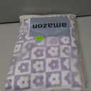 4 Pcs Checkered Hand Towels, Cute Cotton Bath Towels Soft Absorbent Floral Hand Towels for Bathroom, Colorful Patterned Face Towels for Bath Spa Gym Kitchen 13 x 29