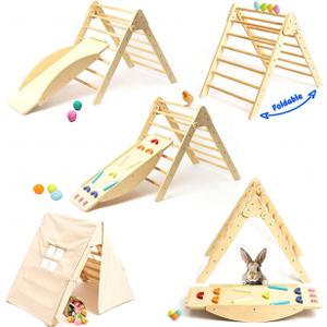GROWGO Pikler Triangle Climber  