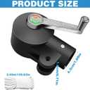 Patio Umbrella Parts - Cantilever Umbrella Stand with Adjustable Rocking Handle, Suitable for Courtyard and Garden