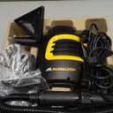 McCulloch MC1230 Handheld Steam Cleaner, 10 Minute Runtime, 11 Accessories: Jet Nozzle, Brushes, & More - Built for Home, Tile, Grout, Carpet, Furniture, & Personal Car Detailing