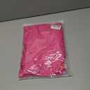 Eonvogueous Womens T Shirts Short Sleeve Crew Neck Shirts Basic Tee Tops Blouse Summer Casual Tee Tops，Hot Pink-L