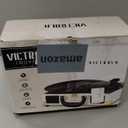 Victrola Journey Bluetooth Portable Suitcase Record Player  with Built-in Speakers, 3 Speed Vinyl Record Player, RCA Out, Headphone Jack (White)