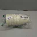 Chandelier Lamp Shades Small Lamp Shade Clip on Fitter Lampshade Linen Lamp Shades, 3" x 6" x 5", Set of 10 (Beige)