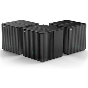 Dual-Band AX1800 WiFi 6 Mesh Wi-Fi System | Replaces Routers and Extenders | Covers up to 6,000 sq.ft. | 2 Gigabit Ports per Unit, Supports Ethernet Backhaul | (3-Pack) (AX1800 Dual-Band Mesh WiFi System)