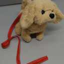 KSABVAIA Plush Golden Retriever Toy Puppy Electronic Interactive Dog - Walking, Barking, Tail Wagging, Stretching Companion Animal for Kids Toddlers