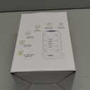 Black Surge Protector Power Strip with 4 Individual Switches, TESSAN USB C Charging Station Power Tower with Flat Extension Cord 10 Ft, 12 Outlets Black Extension Cord, Dorm Room, Office Accessories