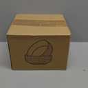 Mfacoy 2 Pack Salad Bowl, 8 inch 60 oz Large Serving Bowl Set, Deep Bowl for Kitchen, White Ceramic Bowl Set for Soup, Cereal, Ramen, Pasta, Salad, Dishwasher & Microwave Safe, Easy Clean