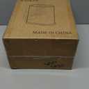 1.8 Gallons Small White Bathroom Trash Can with Lid, Slim Bathroom Garbage Bin, Removable Liner Bucket, Dog Proof Trash Can with Pop-Up Lid for Bedroom,Toilet