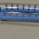 PATIKIL 62 Hooks 58cm Knitting Loom Machines Kit, Plastic Darning Weave Tool with Accessories for Scarf Sweater Shawl Blankets Mending Weaving Stitching, Blue