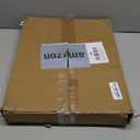 Adjustable Height Aluminum RV Step, Stable Foldable Platform Step Stool, Supports Up to 1,000 lb, Non-Slip Rubber Feet and Platform Mat, Easy to Carry (Black)