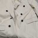 Wangyue Mens Suits Double Breasted Suit Men Slim Fit 2 Piece Wedding Prom Double Breasted Blazer Groom Suit Pants Sets (X-Small, Beige)