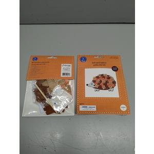 Hedgehog DIY Set 2 Pack