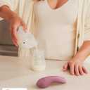 Momcozy Rolling Lactation Massager with Heat, 3-in-1 Real-Like Massage for Relieve Clogged Ducts, Breast Massager Warming for Breastfeeding, Improve Milk Flow, Dusty Rose