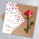 6 x Valentines Day Gifts for Women Men, Valentine's Day Card for Him Her Husband Boyfriend Wife Girlfriend, Mens Valentines Day Gifts (QQ-170)
