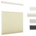 Top Down Bottom Up Cordless Cellular Shades, 31 5/8" W × 64" H, Beige