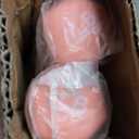 Amazon Basics Neoprene Dumbbell Hand Weights, Hexagon Shape, 1 Pound, Pair, Pink