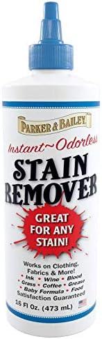 Parker and Bailey Stain Remover- Blood Stain Remover for Carpet, Clothes, Sheets and Mattress - Garment and Fabric Laundry Stain Remover - 16oz