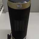 Dreo Space Heater, 1500W Electric Heaters for Indoor Use with Thermostat, 70 Oscillation, 8 Safety Protections, 5 Modes, Remote, 12H Timer, Quiet Portable Heater for Office, Bedroom, Large Room (Gold)