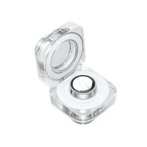 Samsung Galaxy Ring Charging Cradle Portable Charger for Fitness Ring, Crystal-Clear Case, Protective Cover, 3A Cable Included, Charge On-The-Go, EP-QQ505CWEGUS, Size 5