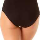 Anne Cole Convertible High Waisted Foldver Bottom (Black, S)