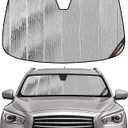 Pigenius Windshield Sun Shade for Infiniti QX60 2014-2021, JX35 2013 Front Window Sunshade - AstraGuard