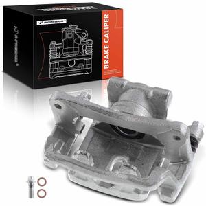 A-Premium Disc Brake Caliper Assembly with Bracket Compatible with Select Mitsubishi Models - Galant 2007-2009, Eclipse 2006-2012, V6 3.8L - Rear Right Passenger Side