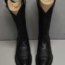 Ariat Heritage Round Toe Western Boots - Mens Round Toe Cowboy Boot (9 Wide, Black Deertan)