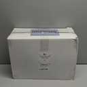 I00000 16 oz Gold Plastic Cups, 100 Pack Clear Plastic Cups Tumblers Gold Rimmed Cup, Heavy-duty Disposable Cup Perfect for Wedding & Party