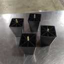 Signature Design by Ashley Navi Faux Leather Modern Queen Sofa Sleeper, Gray (Grey) 38"D x 89"W x 39"H