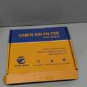 Cabin HEPA Air Filter CF11966 Compatible with Chevy Silverado 1500 19-22,Silverado 2500 HD/3500 HD 20-24,Trax 2024,Equinox 18-20/GMC Sierra 1500 20-22,2500/3500 HD 20-24/Enclave 18-20