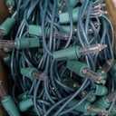 BrizLabs Clear Christmas Lights Outdoor 300 Count 69.6ft Incandescent Christmas Lights Connectable Warm White Light String UL Certified Xmas Mini Light Green Wire for Indoor Tree Holiday Party Decor