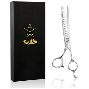 High-end Professional Hair Thinning Scissors Hair Cutting Teeth Shears Barber Hairdressing Texturizing Scissors Extremely Very Sharp 6.5 Inch Stainless Steel Alloy For Men Women Salon & Home