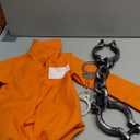 Yoroka Orange Prison Jumpsuit Kids Prison Uniform with Chain Props and Handcuff (100)