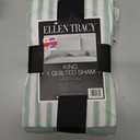 ELLEN TRACY~ set of King Quilted Shams 20 x 36"