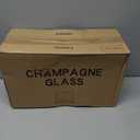 Elegant Champagne Glasses Set of 16, Long Stem Glass Champagne Flutes for Mimosa, Sparking Wine, Wedding, Party - 6 oz, Clear