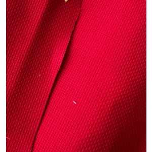 MNLS Precuts, 14 Count, Cream Cross Stitch Fabric, Embroidery Fabric, Cross Stitch Supplies for Crafting, Stitching, and Sewing Projects 30X39 Red