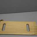 Slide Transfer Board with Handles,Made of Heavy-Duty Wood,Mobility Aid for Senior and Handicap,Load Capacity Up to 500 lbs,2480.75" (24 * 8 * 0.75)