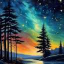 Northern Lights Puzzles for Adults 1000 Pieces, Aurora Borealis Nature Landscape 1000 Piece Puzzle for Adults, Impossible Difficult Hard Fun Jigsaw Puzzles 1000 Pieces