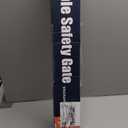 SPACEANY Reinforced Retractable Baby Gate, Mesh Dog Gate, Child Safety Gate for Doorways, Stairs, Hallways, Indoor/ Outdoor, Wide Openings -33.5" Tall, Width up to 55" Gray