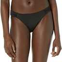 Amazon Essentials Women's Ruched Side Tab Full Coverage Bikini Swimsuit Bottom Size 18