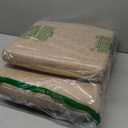 SAMTY Bench Seat Memory Foam Chair Pads Non-Slip Rubber Back Indoor Swing/Settee Cushion 48 x 14 inch (Khaki)