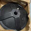 US Weight Durable 50 Pound Umbrella Base Designed to be Used with a Patio Table