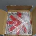 Set of 4 Lighted Night Light with Colorful Ball, Light up Atmosphere Gift Box Three-Dimensional Stack Set for Valentine's Day Party Holiday Home Outdoor Decoration