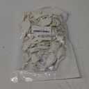 White Link Balloons, 100PCS Linking Balloons with Tail for Making Balloon Wall Arch and Chains, Pearl Quick Balloon for Wedding Birthday Baby Shower Engagement Graduation Party Decorations (6inch)