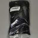 Choice Marts Merchandise Bags 100 Black 9"x12" Size 1.5Mil Thick With Handles