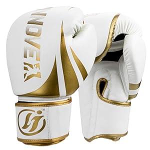 Boxing Gloves for Men & Women, Sparring Training Gloves for Boxing, Kickboxing, Muay Thai, MMA, Heavy Bag Workout Gloves with Multi-Layer Padding, Secure Fit, 16 Oz