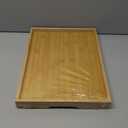 Bamboo Bed Tray Table with Foldable Legs, Breakfast in Bed Tray for Eating, Kitchen Serving Trays, Folding Table for Sofa, Beds, Eating, Working, Used As Laptop Desk Snack Trays, Brown