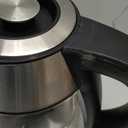 CHEFMAN Electric Kettle - 1.2L 1500W Hot Water Tea Pot with Infuser, BPA Free, Auto Shut Off, Boil-Dry Protection, Removable Lid, LED Light, Cordless Glass Electric Tea Kettle  Stainless Steel