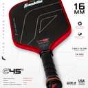 Franklin Sports PRO Pickleball Paddles – C45 Carbon Fiber Series - Official USAP + UPA Approved – Pro Player Design